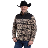 Roper Mens Outerwear Pullover - Black