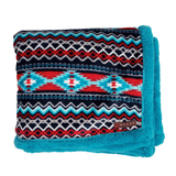 Roper Throw Rug - Aztec Red
