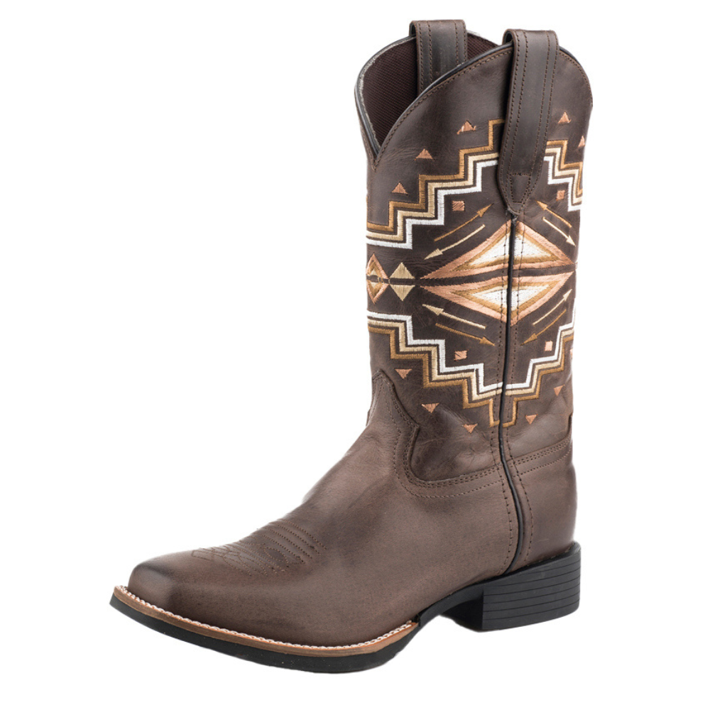 Roper Womens Monterey - Aztec Brown/Burnished Leather