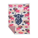 Ruby The Cow Throw Rug