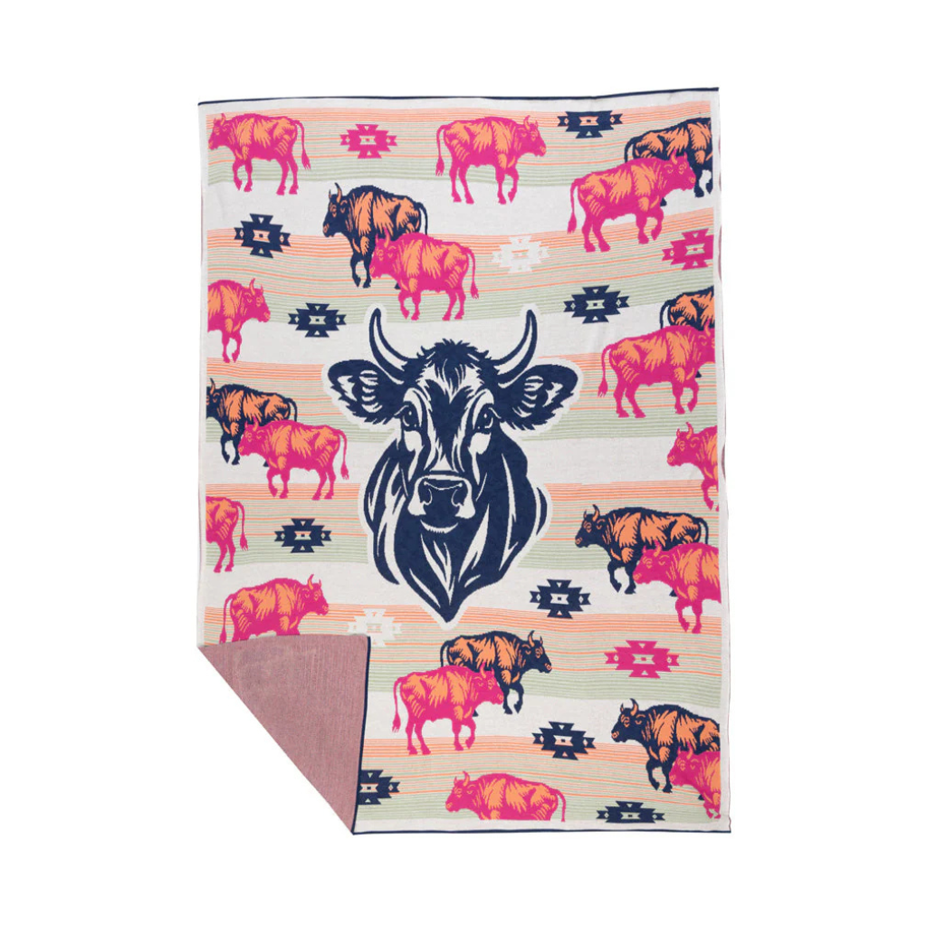 Ruby The Cow Throw Rug