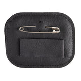 3 Number Holder e/velcro pins - Black