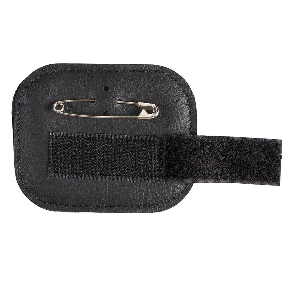 3 Number Holder e/velcro pins - Black