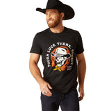 Ariat Mens Sendero Winking Skull T Shirt - Black