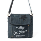 St. Tropex Explorer Shoulder Bag - Indigo