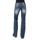 Stetson Womens Denim 818 Contemporary Boot Cut - Piercing Pocket
