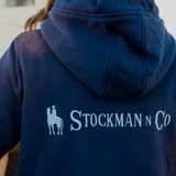 Stockman N Co Womens Hoodie - Navy