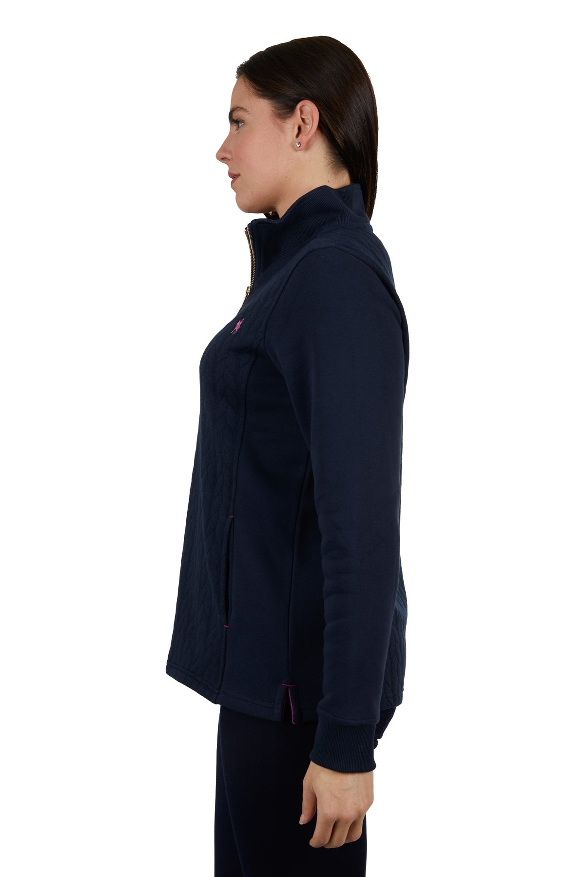 Thomas Cook Womens Abby 1/4 Zip Rugby - Navy