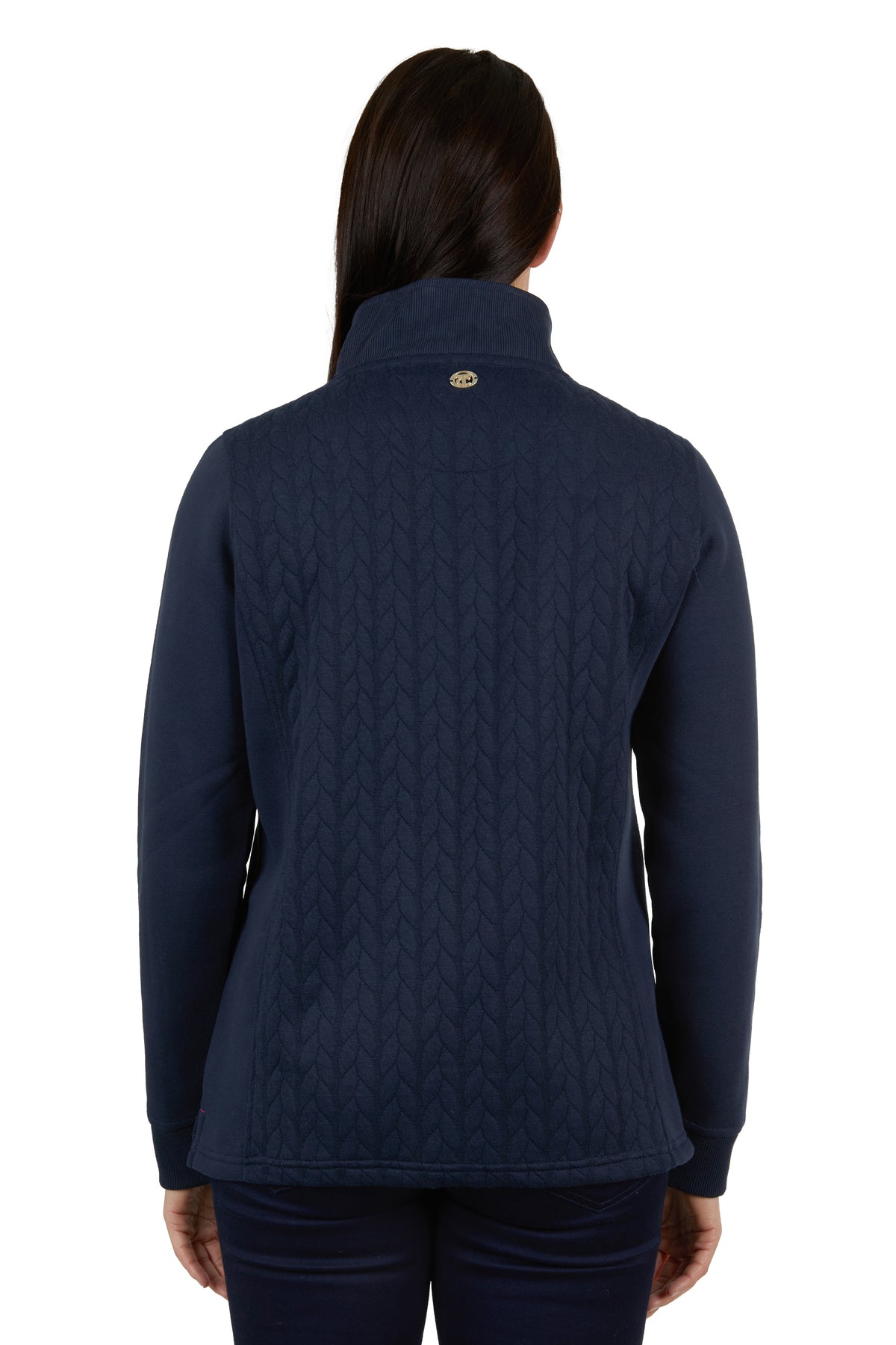 Thomas Cook Womens Abby 1/4 Zip Rugby - Navy