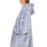 Thomas Cook Adults Dog Snuggle Hoodie - Blue