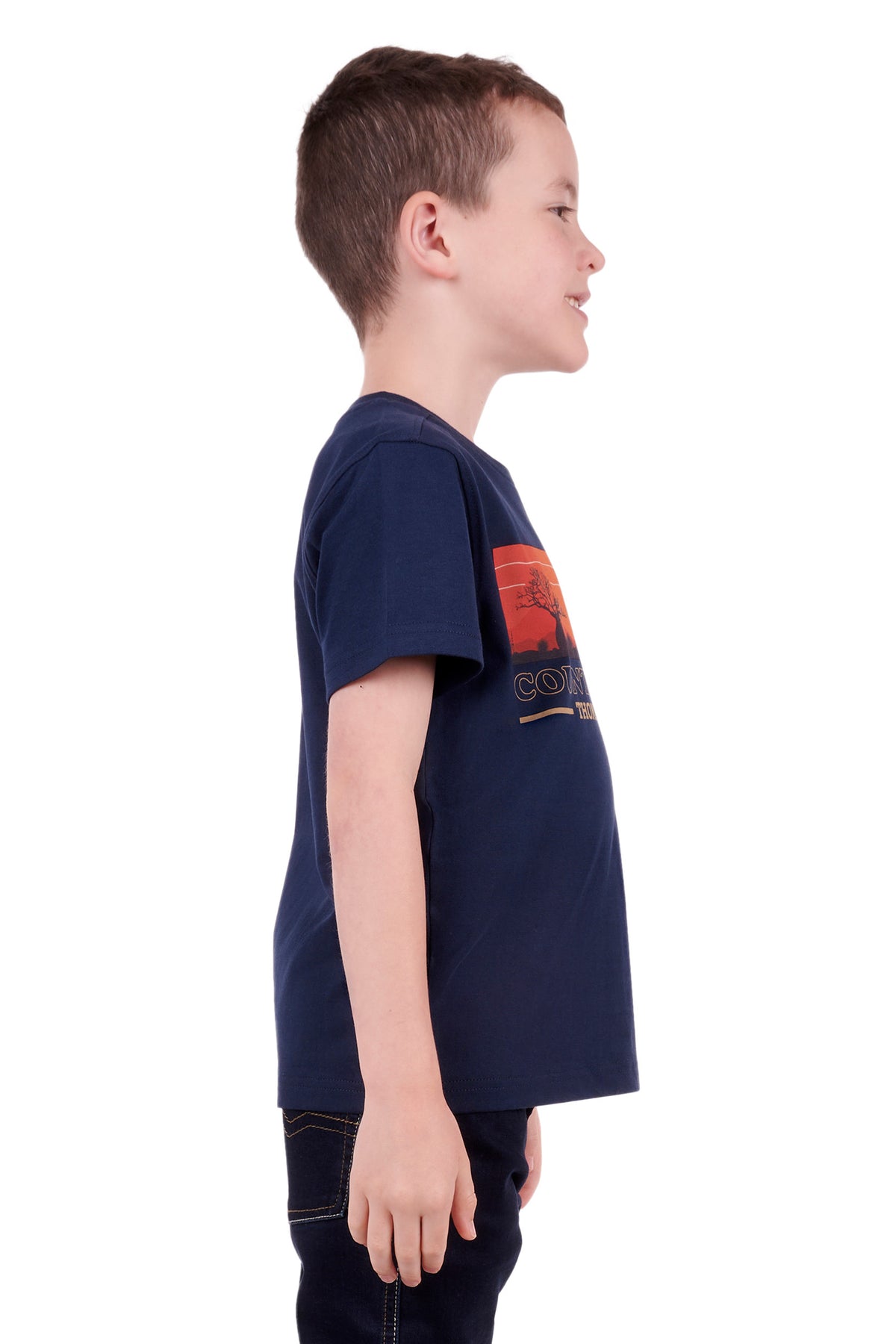 Thomas Cook Boys Boab Tree Tee - Navy