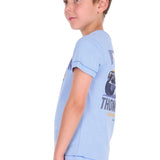 Thomas Cook Boys Orion Tee - Light Blue