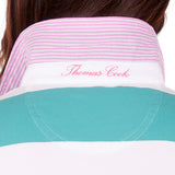 Thomas Cook Womens Cali Polo - Lagoon/White