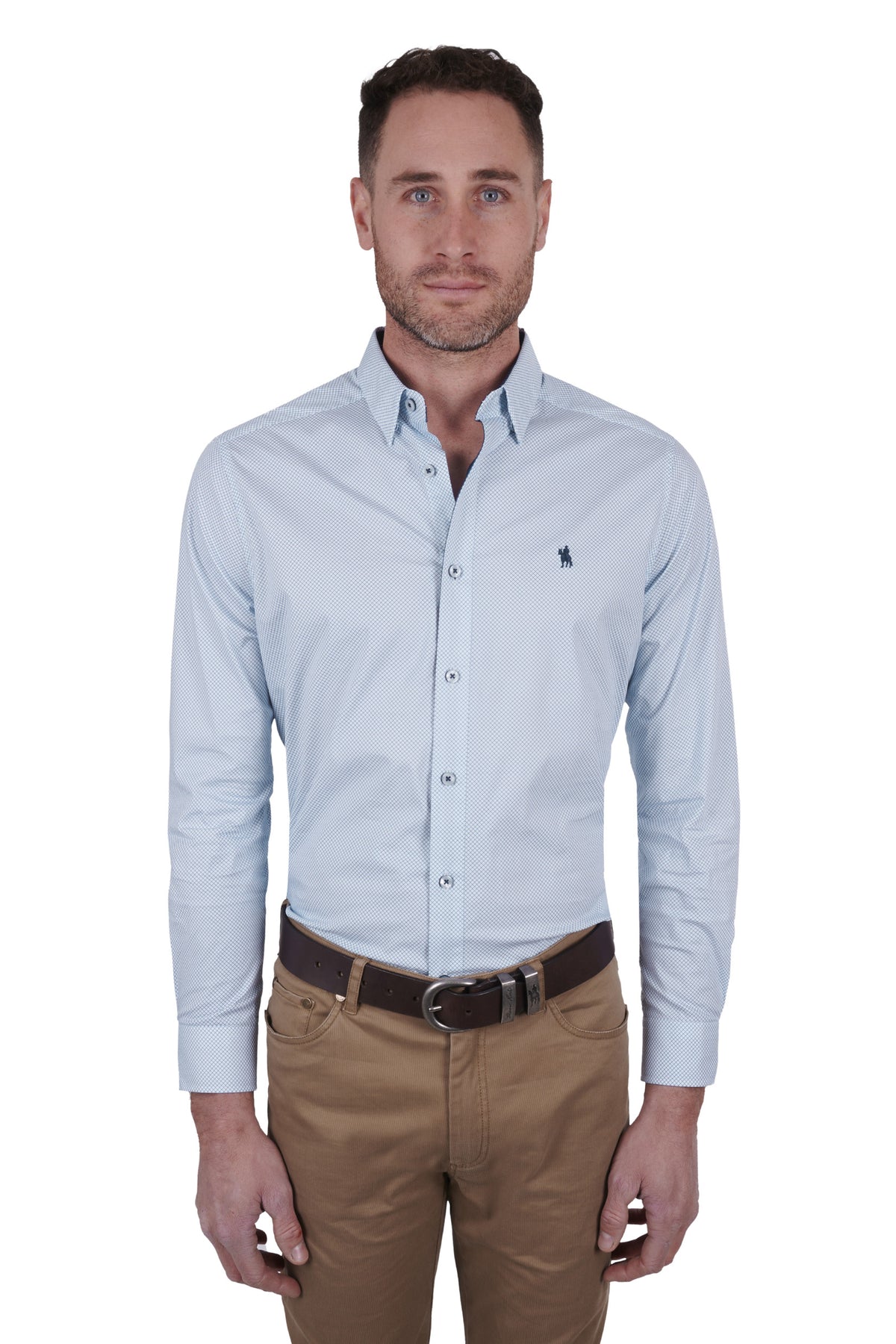 Thomas Cook Mens Eddi Tailored Shirt - Royal Blue