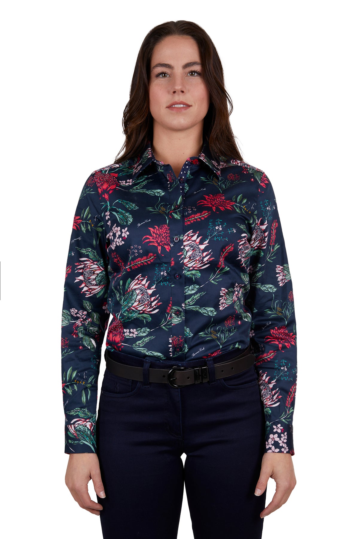 Thomas Cook Womens Flora Shirt - Navy