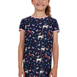Thomas Cook Girls Butterfly Nightie - Navy