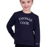 Thomas Cook Girls Zoe Crew Jumper - Navy