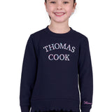 Thomas Cook Girls Zoe Crew Jumper - Navy