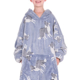 Thomas Cook Kids Dog Snuggle Hoodie - Blue