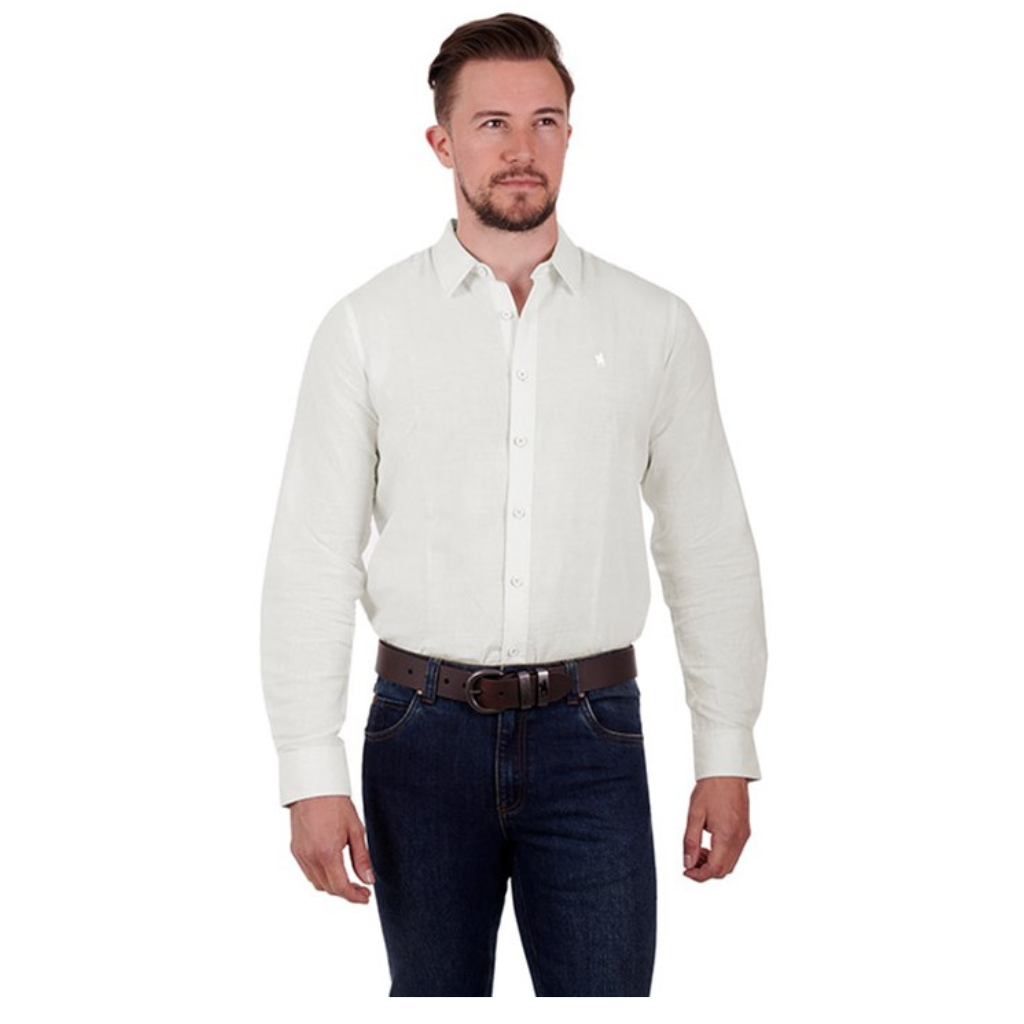 Thomas Cook Mens Louis Tailored Shirt - White