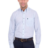 Thomas Cook Mens Leo Shirt - White/Blue