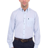 Thomas Cook Mens Leo Shirt - White/Blue