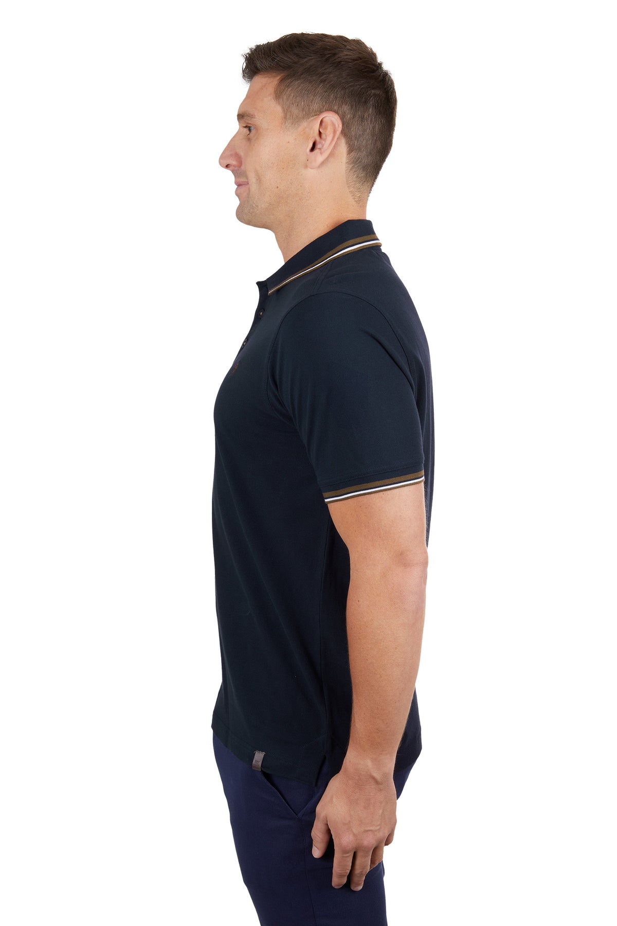 Thomas Cook Mens Logan Tailored Polo - Navy