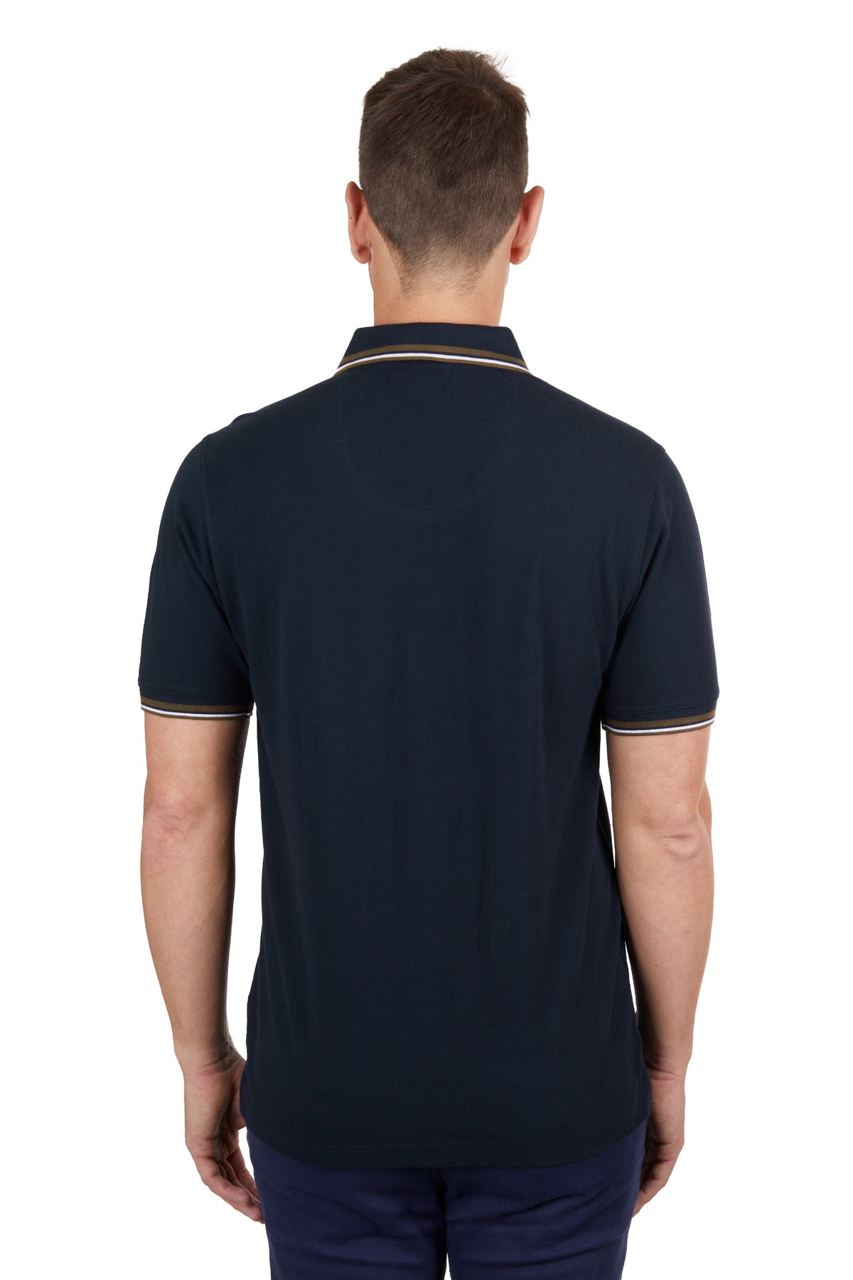 Thomas Cook Mens Logan Tailored Polo - Navy