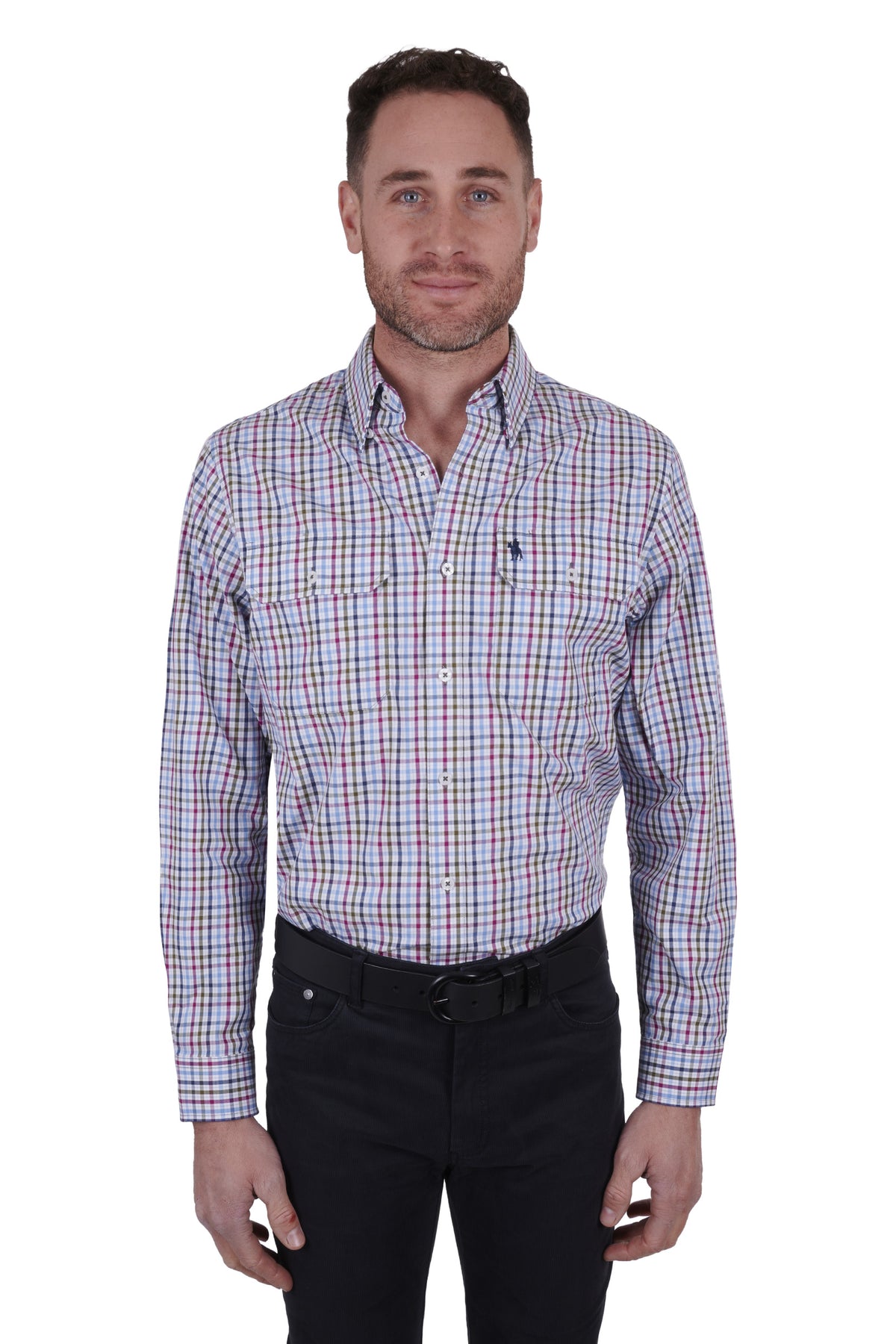 Thomas Cook Mens Nicholas Shirt - Navy/Multi