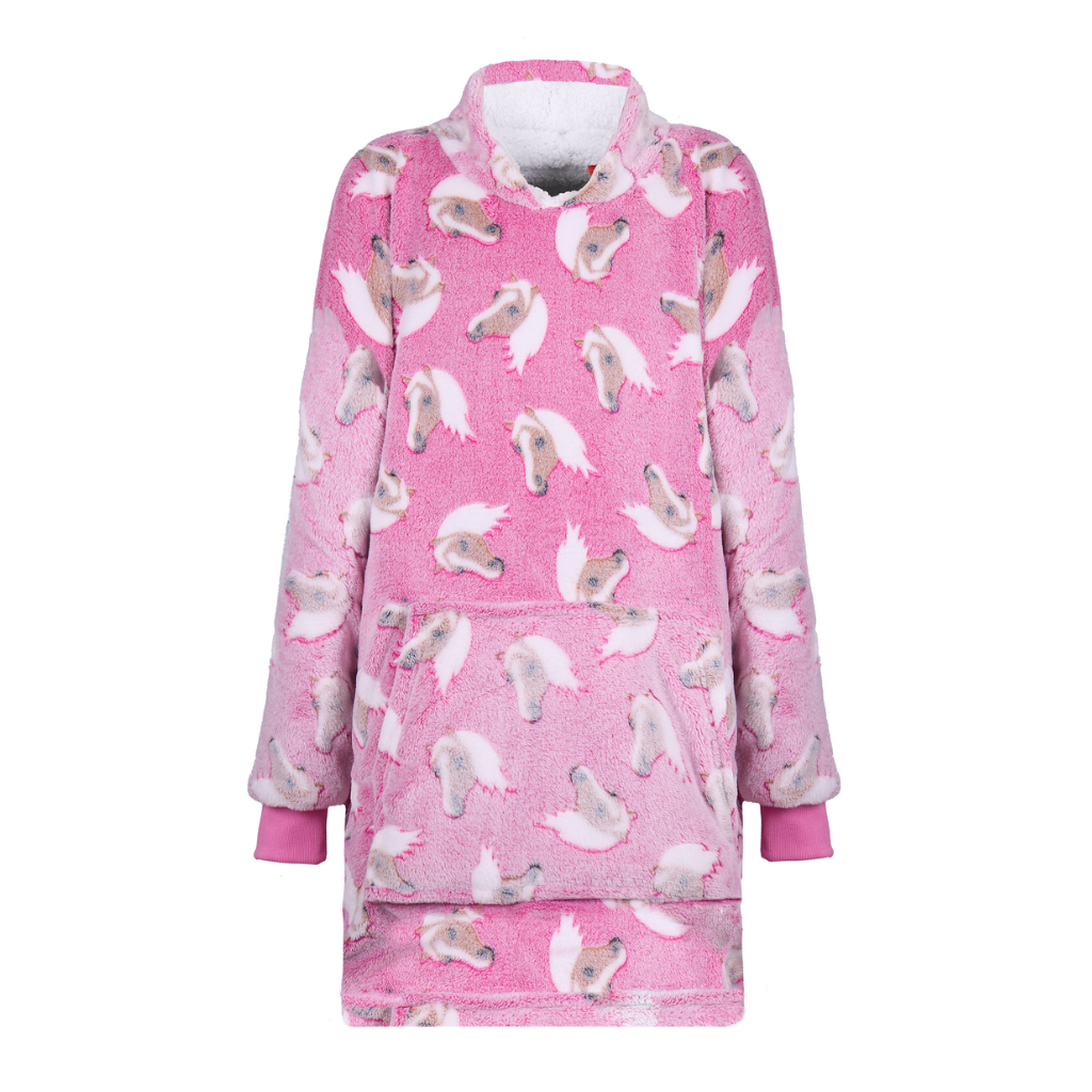Thomas Cook Kids Horse Snuggle Hoodie - Pink