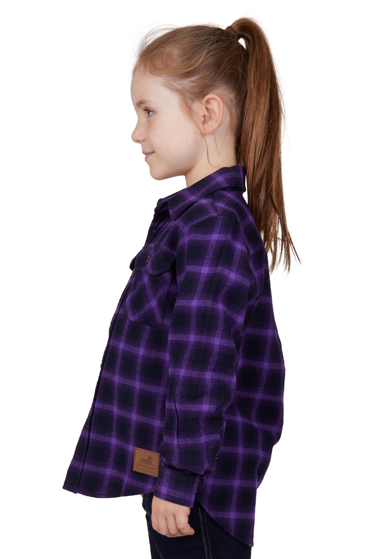 Thomas Cook Kids Nicole Thermal Shirt - Navy/Purple