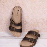 Thomas Cook Womens Trinity Buckle Sandal - Oiled Crazy Horse