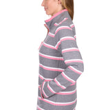 Thomas Cook Womens Jane 1/4 Zip Rugby - Charcoal Marle