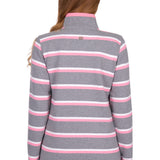 Thomas Cook Womens Jane 1/4 Zip Rugby - Charcoal Marle
