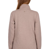 Thomas Cook Womens Lydia 1/4 Zip Rugby - Taupe Marle