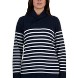 Thomas Cook Womens Jessica Pullover - Navy/White