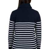 Thomas Cook Womens Jessica Pullover - Navy/White