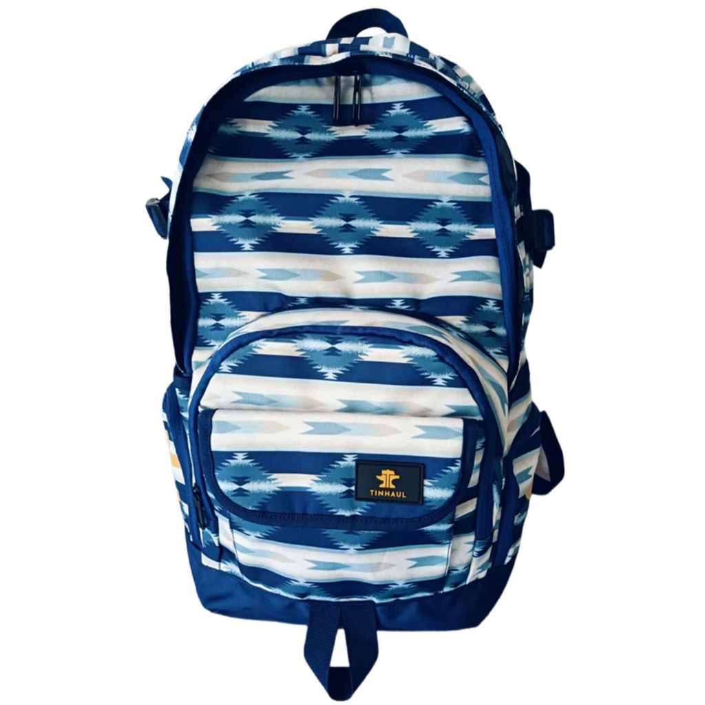Tin Haul Backpack - Blue Aztec