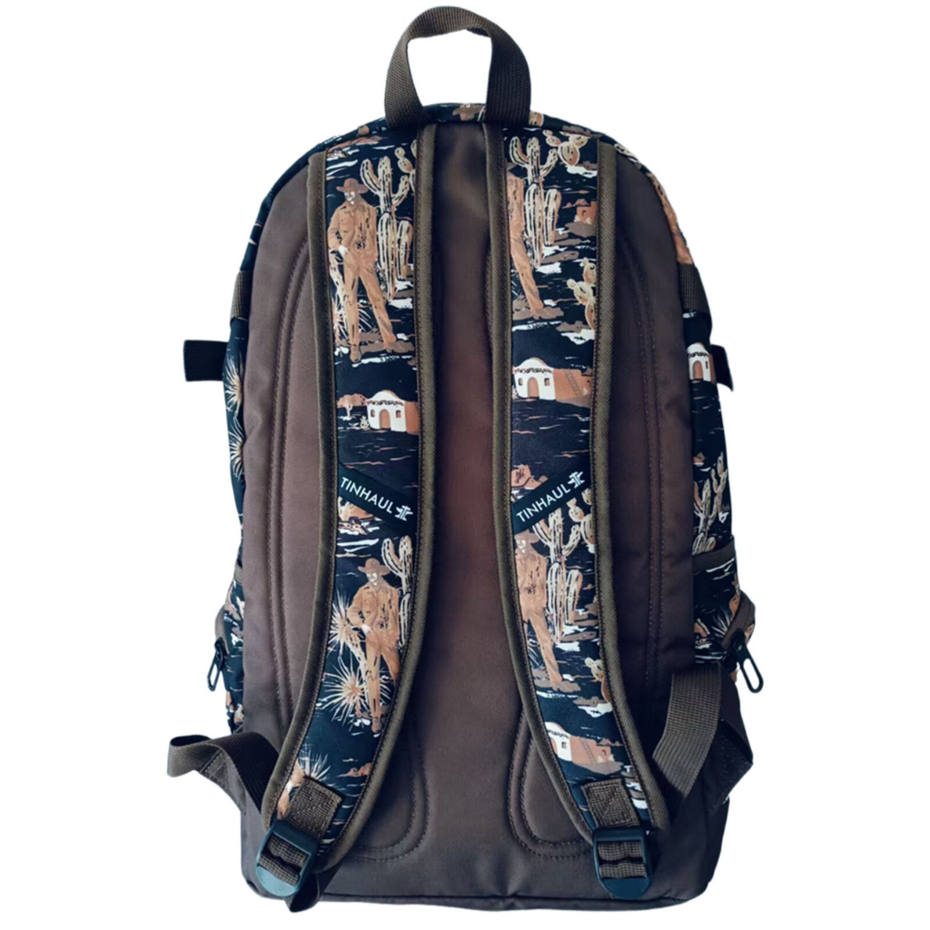 Tin Haul Backpack - Brown Wetsern Scene