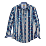 Tin Haul Mens Collection Shirt - Print Blue