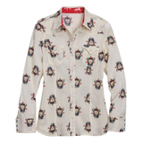 Tin Haul Womens Collection Shirt - Print White