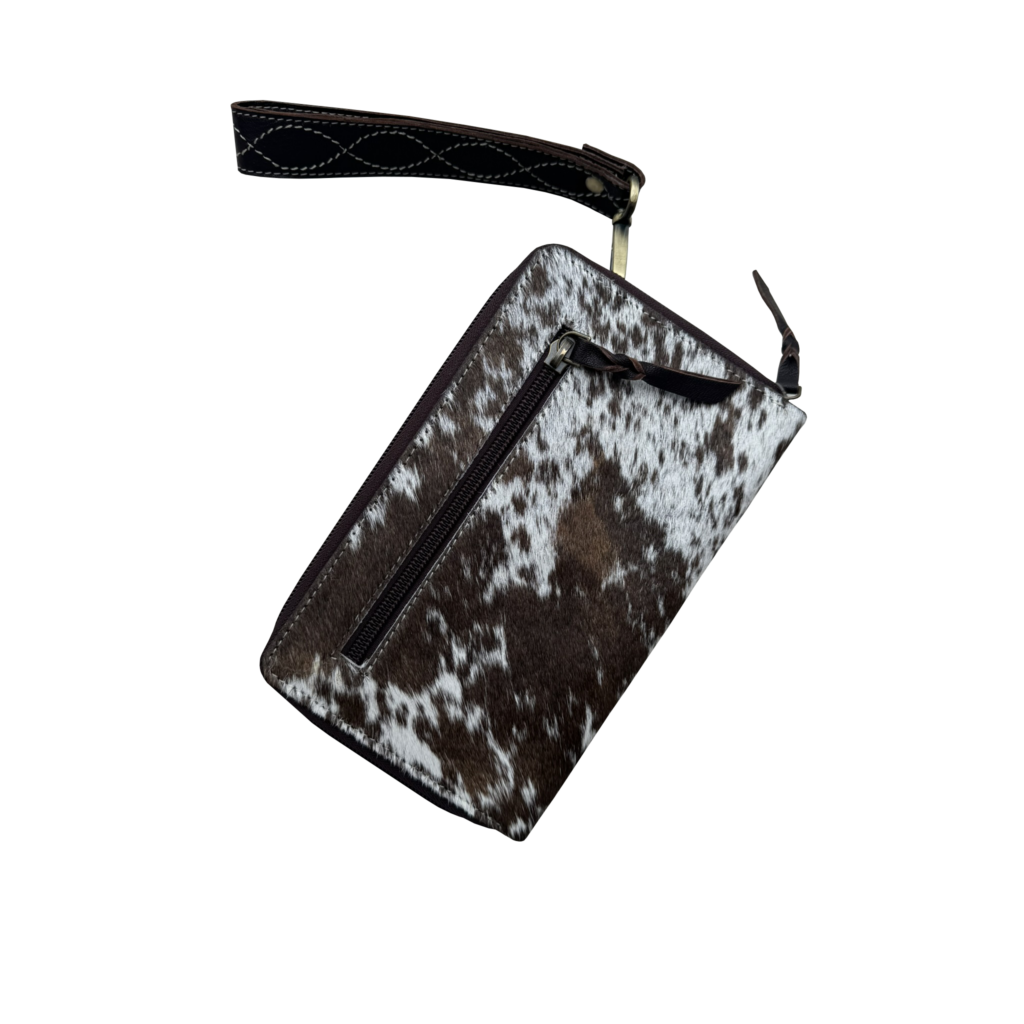 Tooling Leather Cowhide Boot Stitch Clutch Wallet