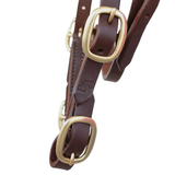 Toprail Equine Billings Oiled Harness Buckle Bridle