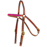 Toprail Equine Cassidy Barcoo Bridle - Pink