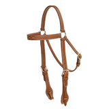 TopRail Equine Cloncurry Challenge USA Leather Quick Change Bridle