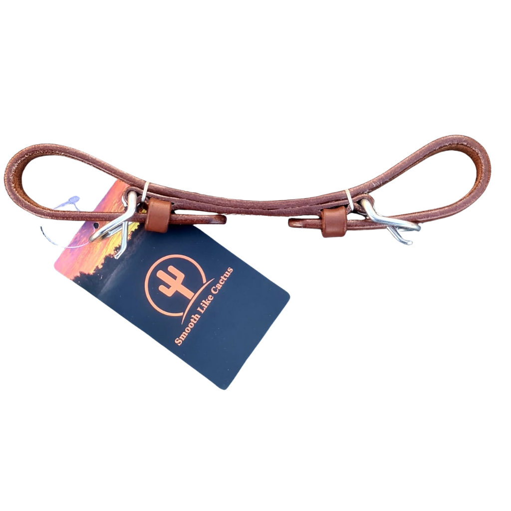 Toprail Equine Leather Curb Strap