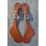Toprail Mens Hermann Oak Shaped Spur Straps