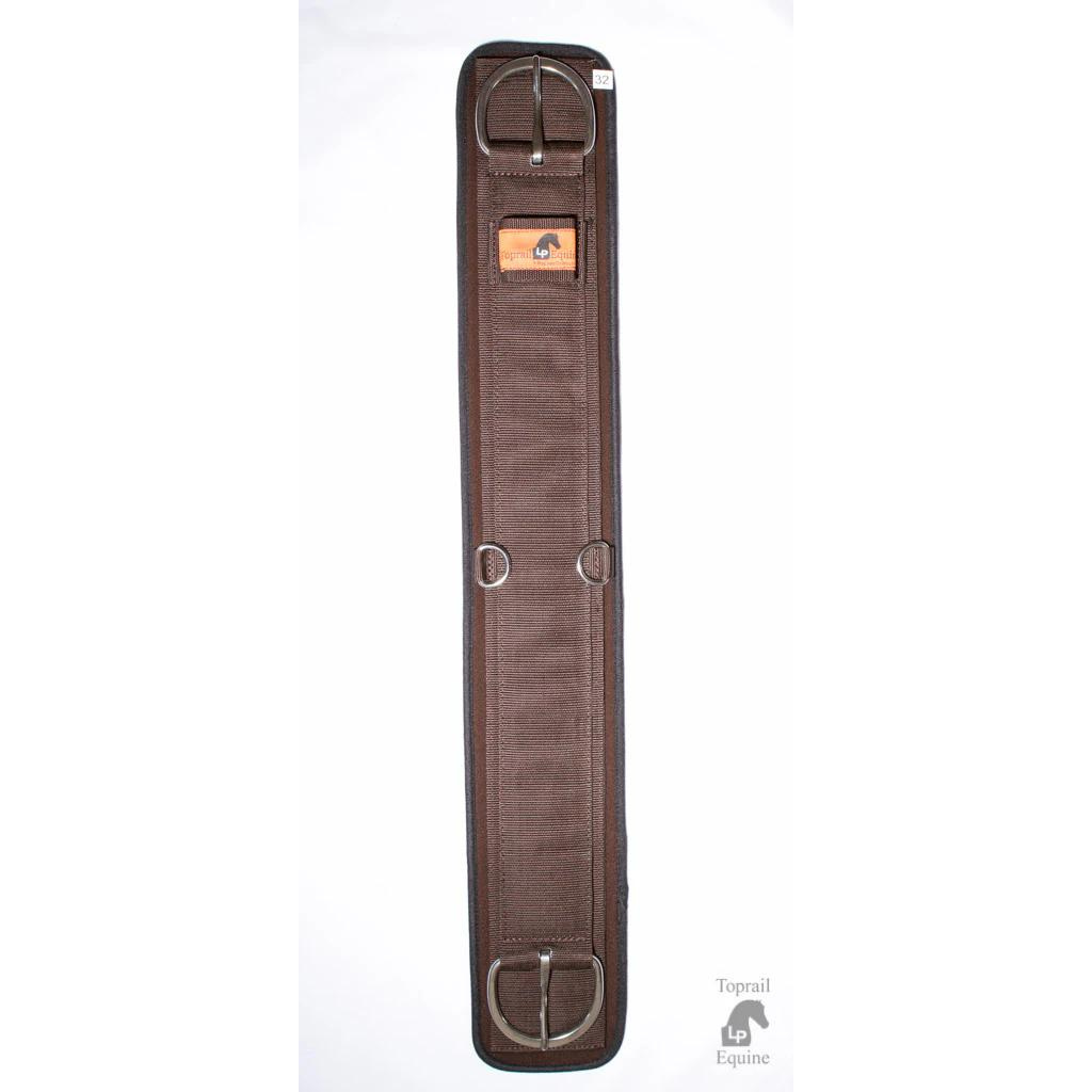 Toprail Equine Neoprene Cinch Girth - Brown