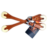 Toprail Equine Spur Strap w/rawhide cover