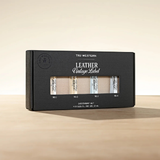 Tru Wetsern Mens Leather Vintage Label Cologne Collection